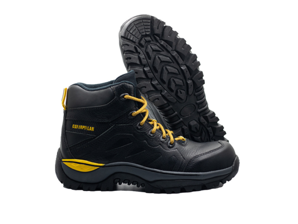 Bota Caterpillar Negra Con puntera